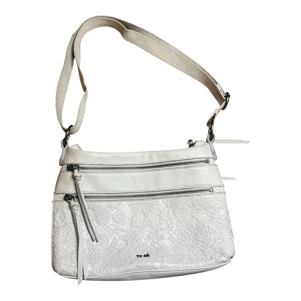 The Sak Cream Floral Crossbody Bag